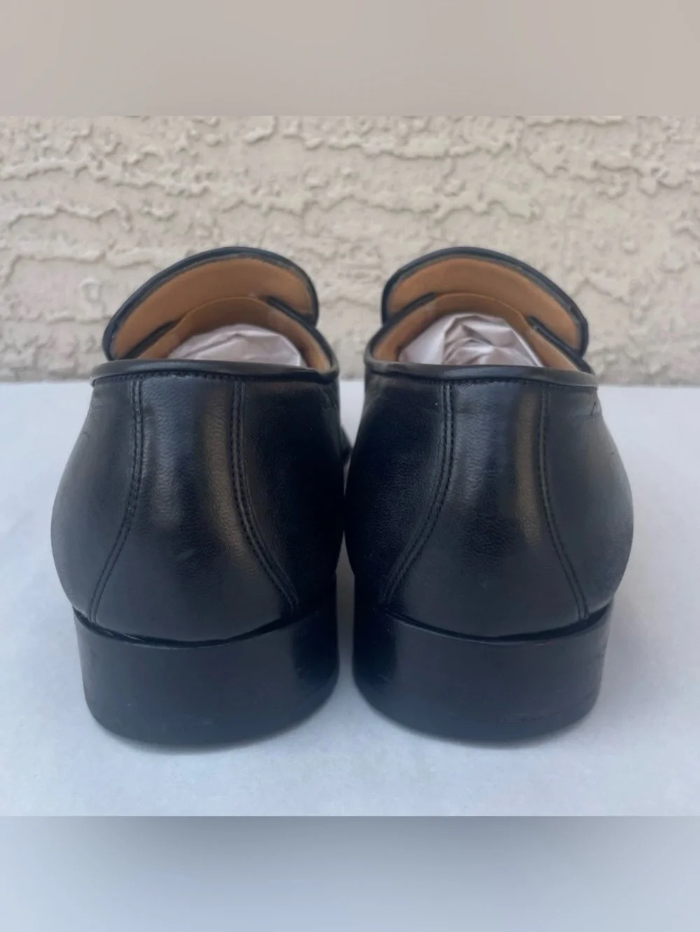 Bally of Switzerland Alligator Mens 9.5 D Moc Penny Slip On Loafers Shoes VTG